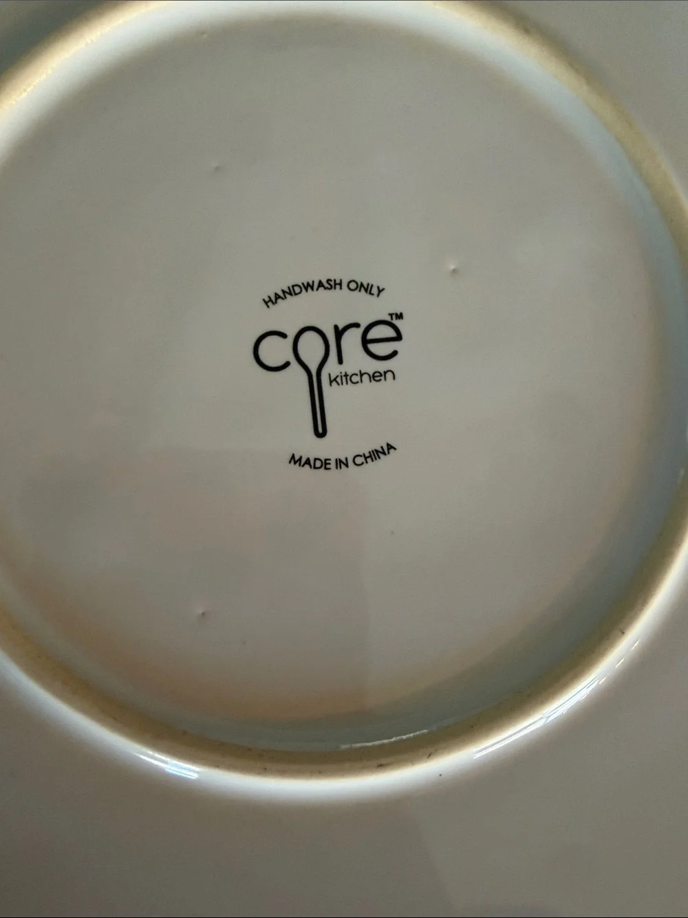 Fromages Ceramic Cheese Plate — White and Gray